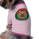 Brussels Griffon Christmas Dog T Shirt