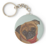 BRUSSELS GRIFFON DOG KEYCHAIN