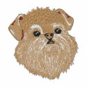 Brussels Griffon embroidered shirts