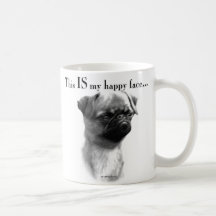 Brussels Griffon Happy Face Mug