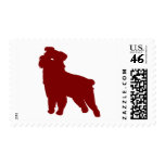 Brussels Griffon (Red) postage