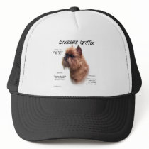 Brussels Griffon (rough) History Design Mesh Hats