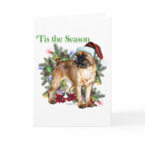 Brussels Griffon Tis the Season Cards