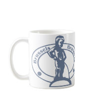 Brussels Stamp Coffee Mug