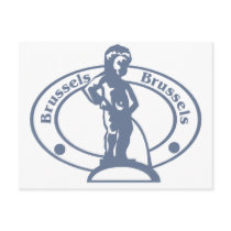 Brussels Stamp postcards
