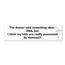 Brutal Muse "Demon Kids" Bumper Sticker bumper stickers by BrutalMuse78 Brutal Muse "Demon Kids" Bumper Sticker bumper stickers