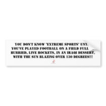 Brutal Muse "Extreme Sports ARMY" Bumpersticker by BrutalMuse78 Brutal Muse "Extreme Sports ARMY" Bumpersticker