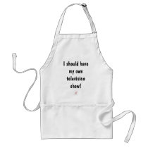 Brutal Muse "T.V. Show" Apron by BrutalMuse78 Brutal Muse "T.V. Show" Apron