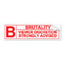 brutality rating