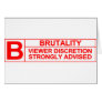 brutality rating