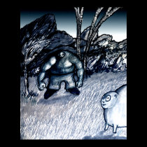 Brutus and Longpig posters
