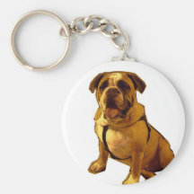 Brutus-Bulldog Keychains