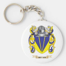 Bryan Coat of Arms (Family Crest) Key Chains