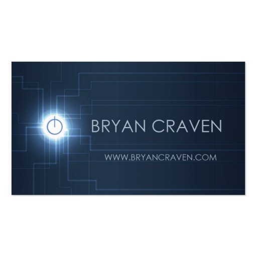 Bryan Craven Business Card Templates (back side)