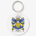 Bryan Family Crest keychains