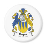 Bryan Family Crest Fridge Magnets