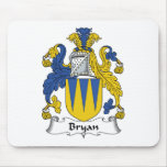 Bryan Family Crest Mouse Pad