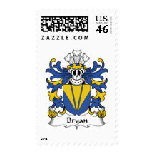 Bryan Family Crest Stamp
