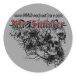 Bryan "Mr. Sinister" Kemp MMA Fighter Sticker