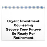 Bryant Investment Counseling. calendars