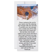 Bryce Canyon Arche Rack Cards