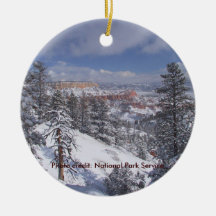 Bryce Canyon National Park Christmas Tree Ornament