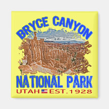 Bryce Canyon National Park, Utah Fridge Magnets