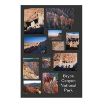 Bryce Canyon Ntl. Park Custom Travel Poster