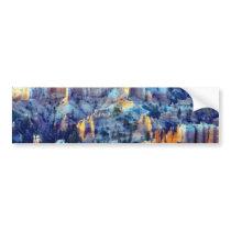 Bryce Canyon Sunrises bumper stickers by lifesphere Bryce Canyon Sunrises bumper stickers