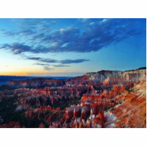 Bryce Canyon Sunrises Clouds Photo Sculpture