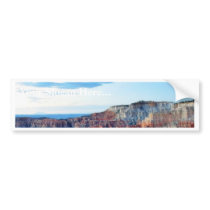 Bryce Sunrise bumper stickers by lifesphere Bryce Sunrise bumper stickers