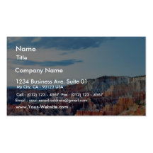 Bryce Sunrise Business Card Templates