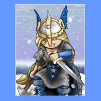 Brynhild Postcard postcards