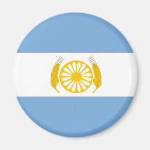 Bsa, Argentina flag Fridge Magnet
