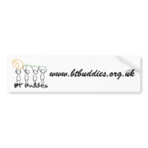 BT Buddies Bumper Sticker bumper stickers