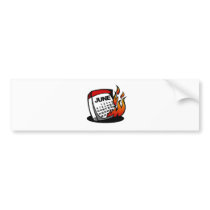 BT Flaming June Bumper Stickers