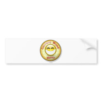 BTN Mood Happy bumper stickers by smileycentral BTN Mood Happy bumper stickers