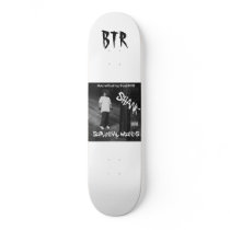 btr- shank deck skate board decks