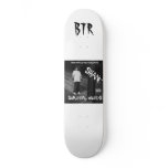 btr- shank deck skate board decks