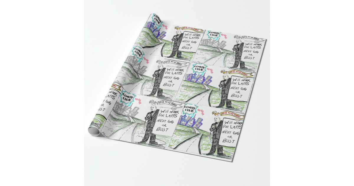 bts on the road wrapping paper zazzle the office greeting cards
