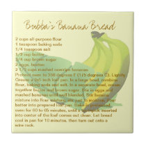 Bubba's Banana Bread Ceramic Tiles