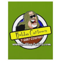 Bubba's Cartoon Tshirts Co. flyers by Bubbas_Tshirts Bubba's Cartoon Tshirts Co. flyers