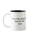 Bubba's Lion mug.. by chysshirts Bubba's Lion mug..