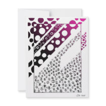Bubbely Bubbles Personalized Invites