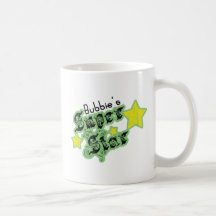 Bubbie's Super Star Coffee Mugs