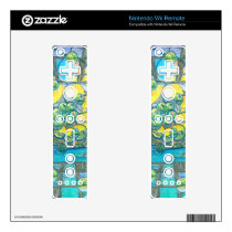 Bubble Attractor Electronics Skins Wii Remote Skin