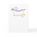 BUBBLE BATH GREETING CARDS
