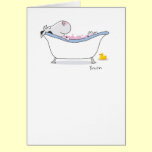 BUBBLE BATH cards