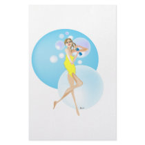 Bubble Bath stationery