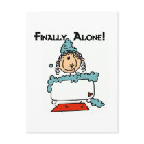 Bubble Bath Tshirts and Gifts Post Card